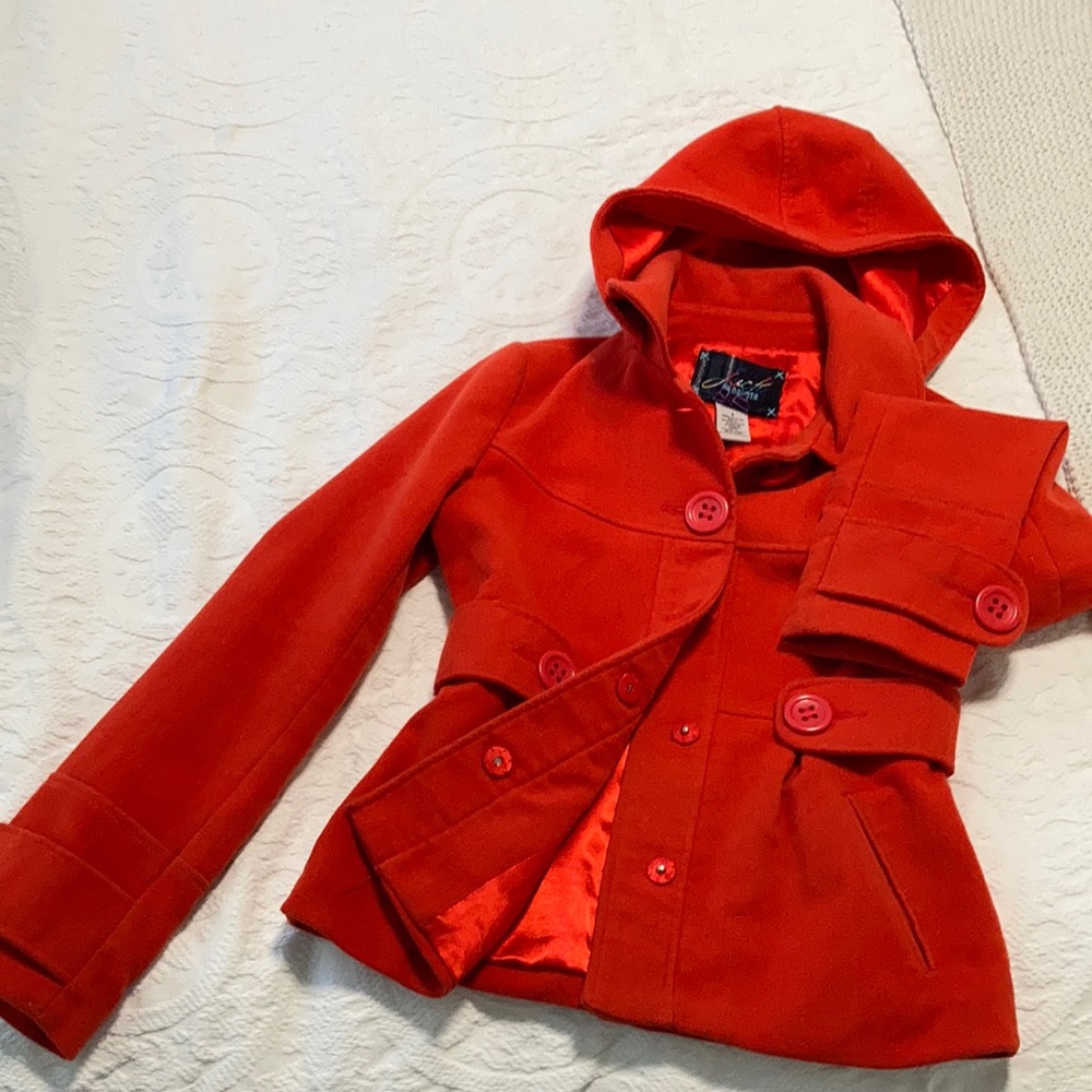 Hooded Peacoat